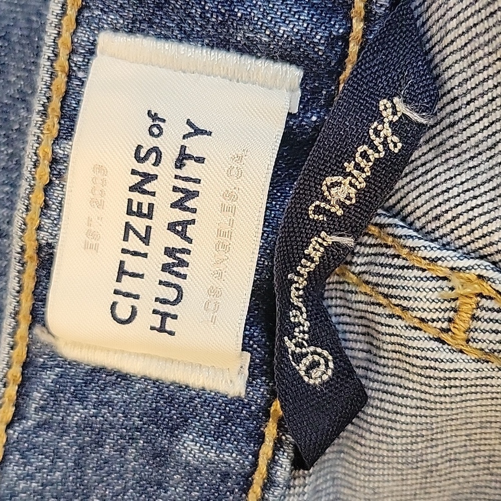 Citizens Of Humanity Racer Low Rise Slim Jean In Delphi - Picture 9 of 16